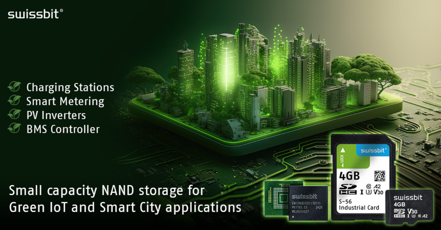 swissbit-memory for IIoT and smart city applications